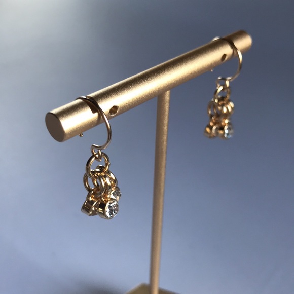 New! Swarovski Crystal Drop Gold Filled Earrings - Picture 5 of 10